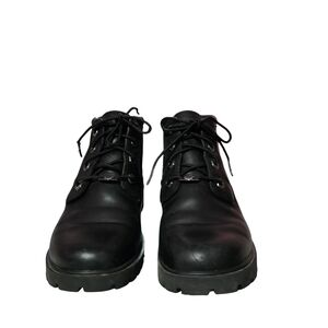 Timberland Genuine Leather/ Waterproof Women's Black Lace-Up Boots-size 7M